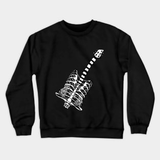 Skeleton guitar Crewneck Sweatshirt